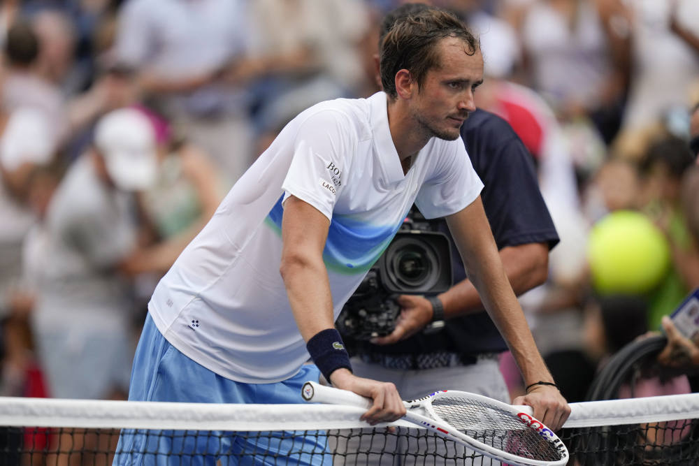 法网力克温网，梅德韦杰夫高光表现