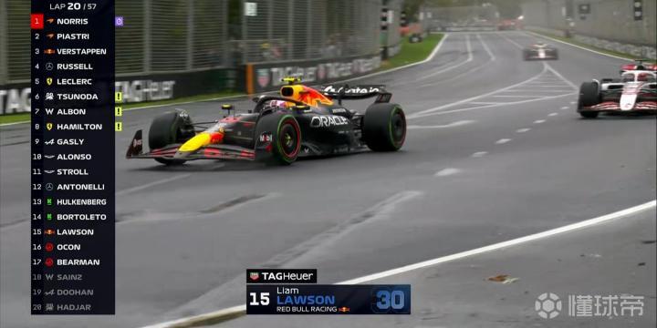 红牛车队翻盘威廉姆斯，诺里斯刷新纪录