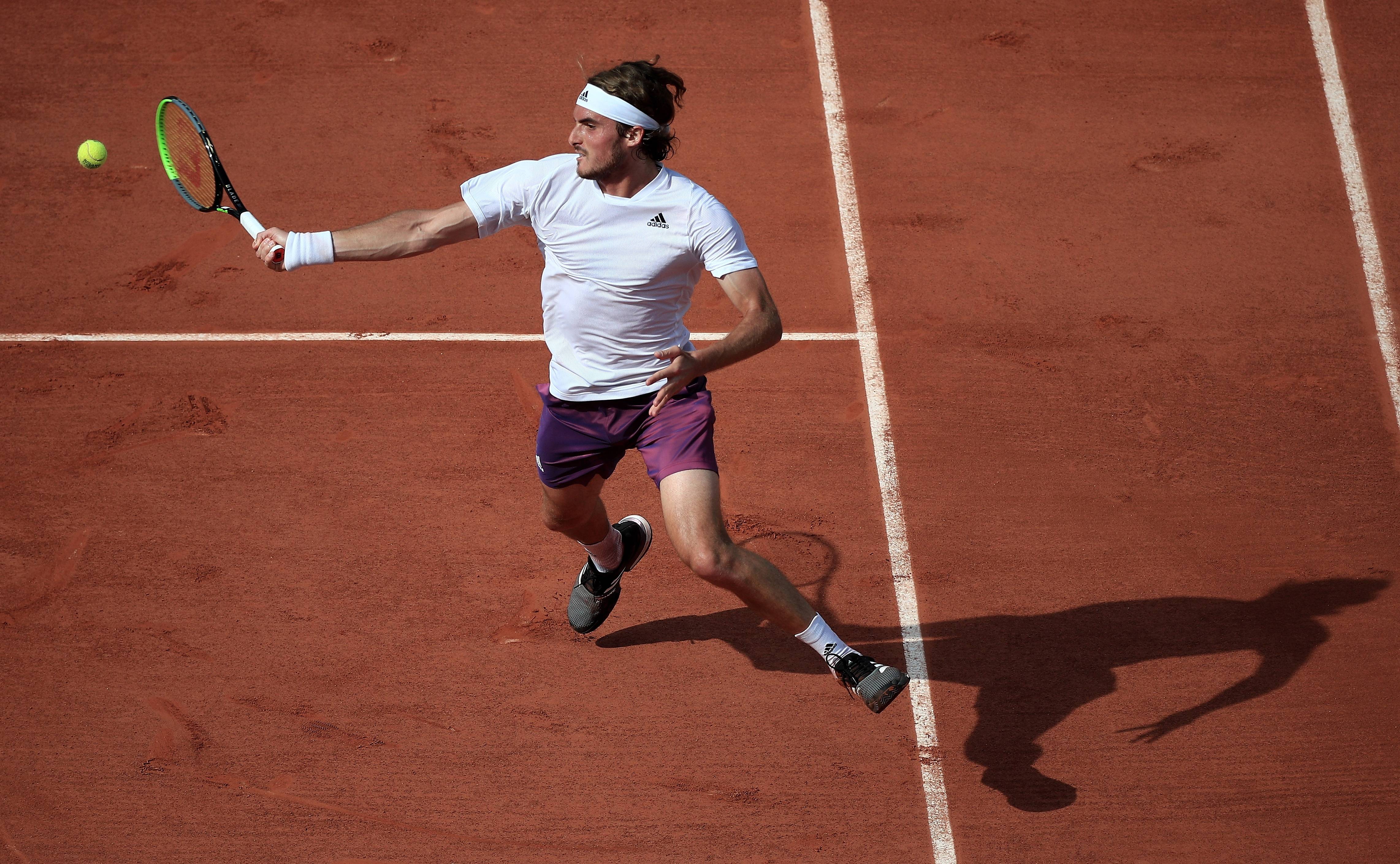 澳网力克戴维斯杯，西西帕斯高光表现